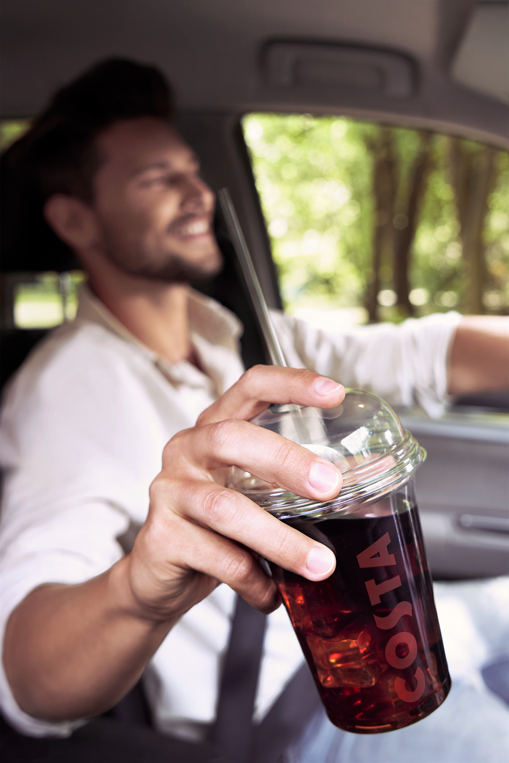 Costa packeging with logo featured. Filters used in postproduction.