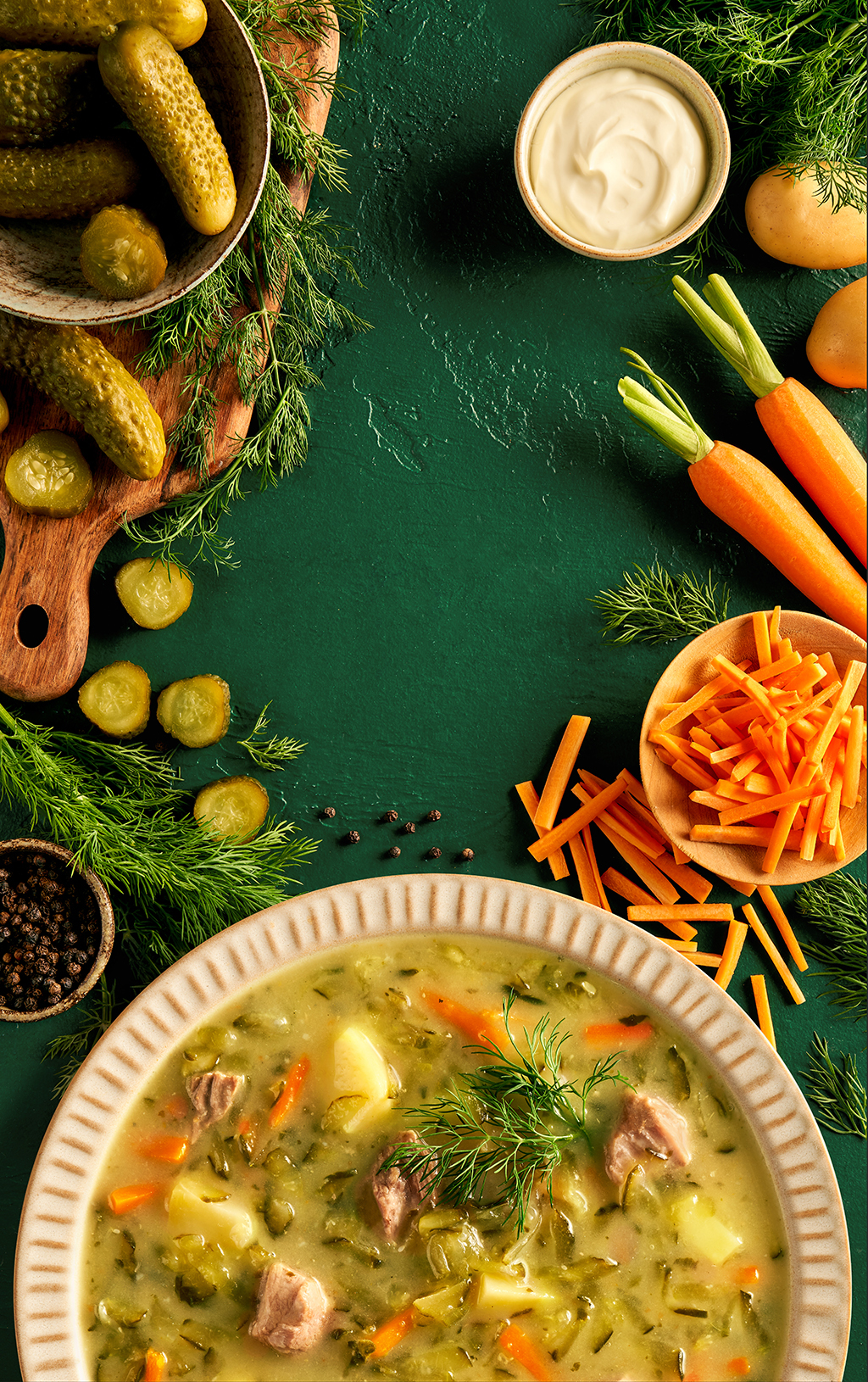 Ogórkowa zdjęcie opakowaniowe